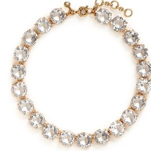 J. Crew Large Crystal Statement Necklace